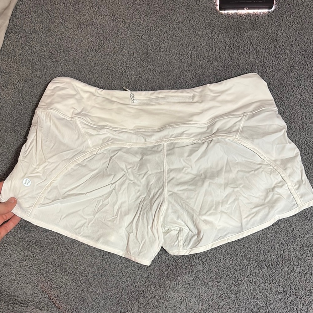 lululemon athletica Women's White Shorts